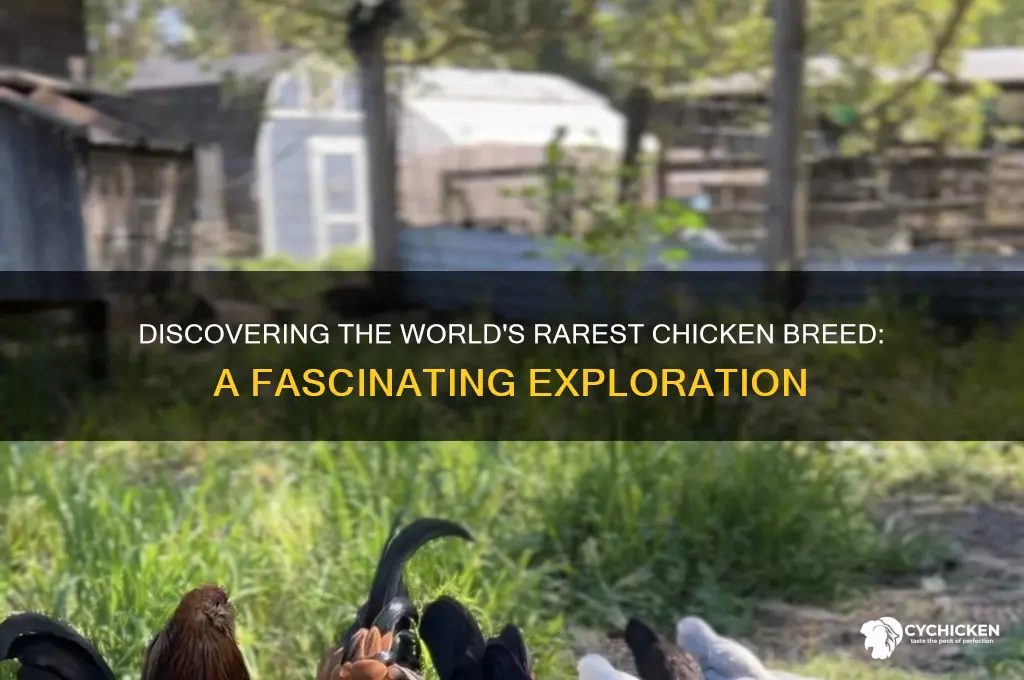 what is the rarest breed of chicken