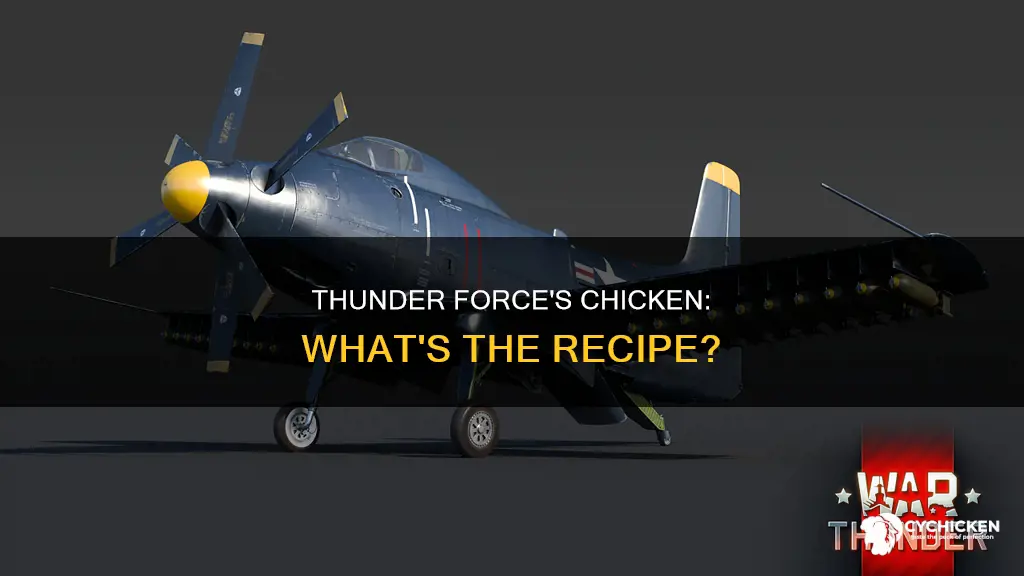 what is the raw chicken made of in thunder force