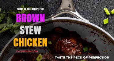 Authentic Brown Stew Chicken Recipe: A Flavorful Caribbean Classic