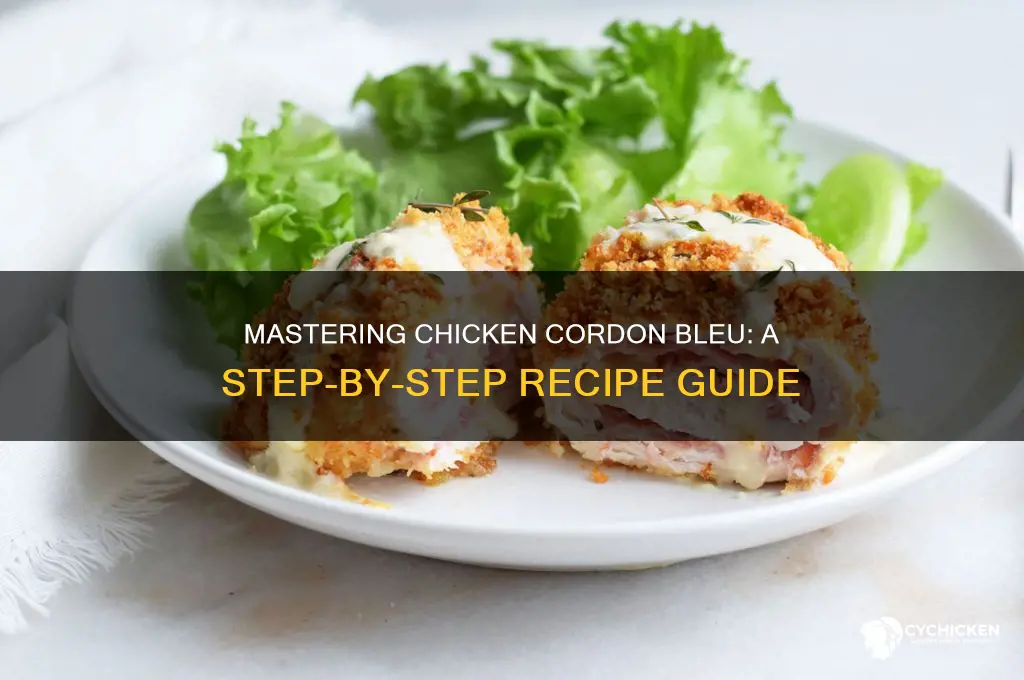 what is the recipe for chicken cordon bleu