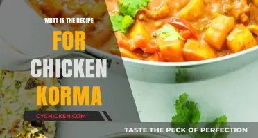 Creamy Chicken Korma Recipe: A Mild, Flavorful Indian Delight