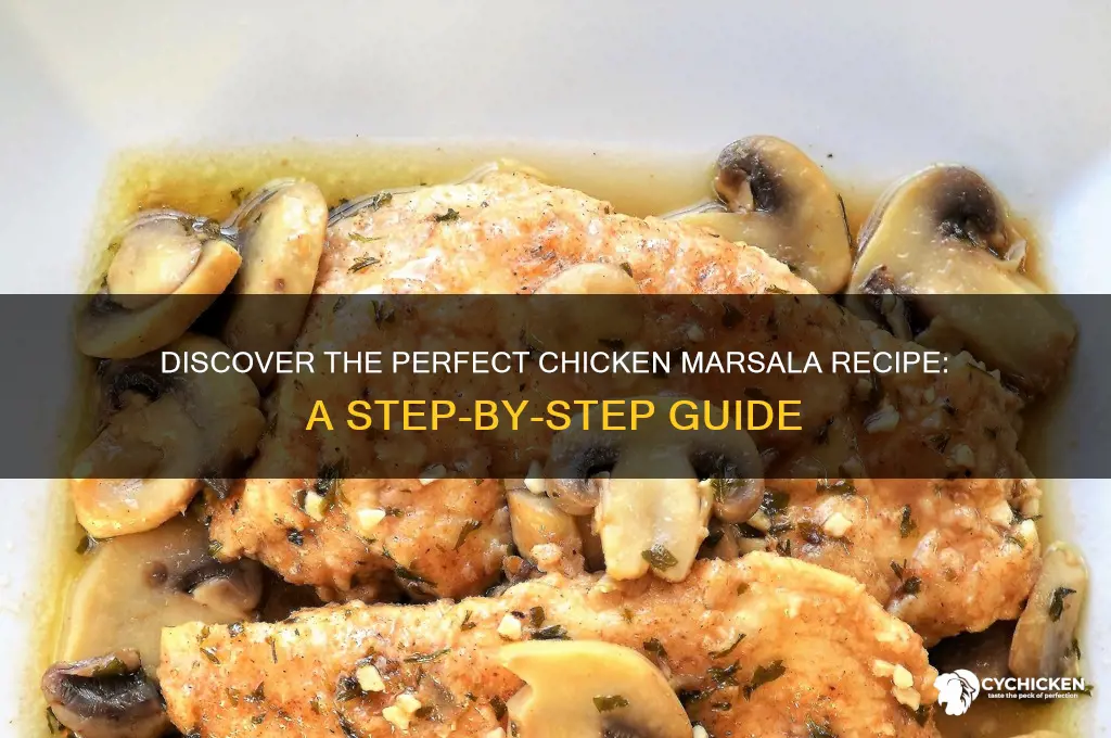 what is the recipe for chicken marsala