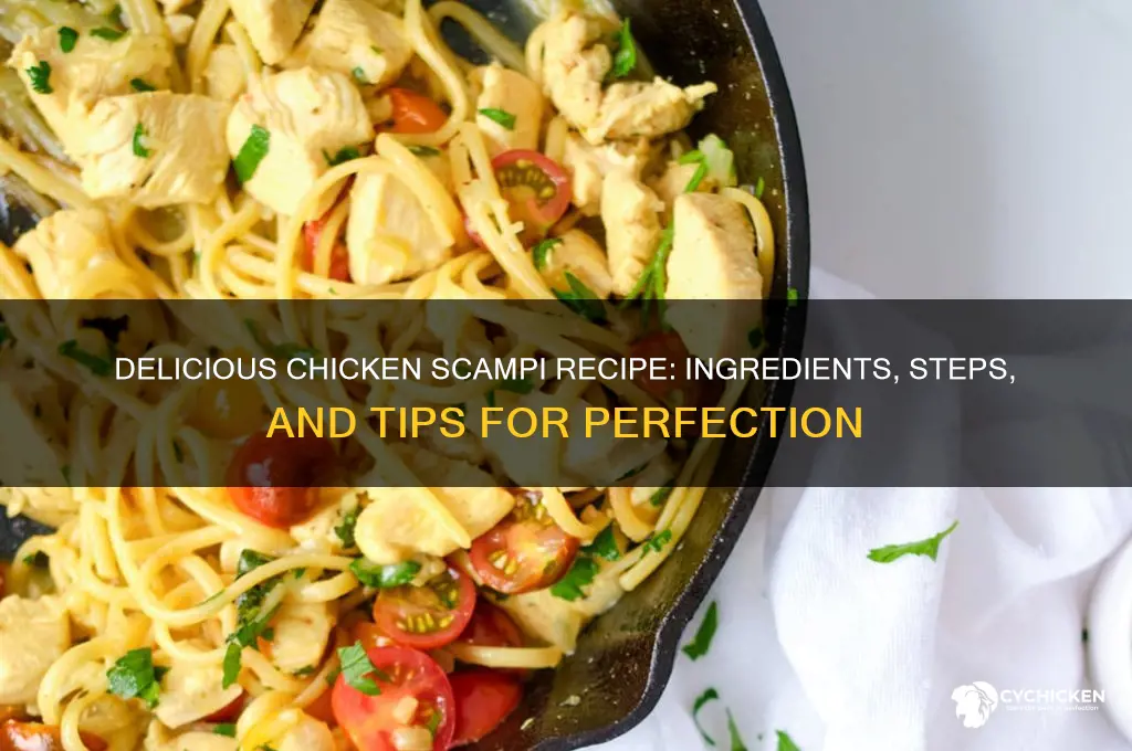 what is the recipe for chicken scampi