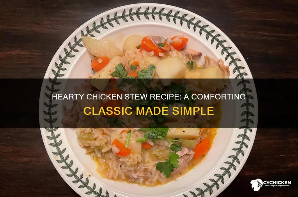 what is the recipe for chicken stew