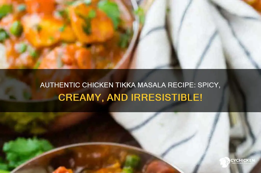 what is the recipe for chicken tikka masala