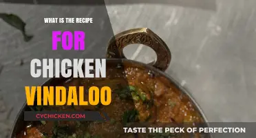Spicy Chicken Vindaloo Recipe: A Flavorful Indian Curry Guide