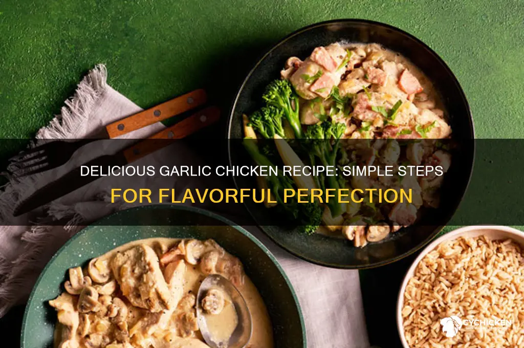 what is the recipe for garlic chicken