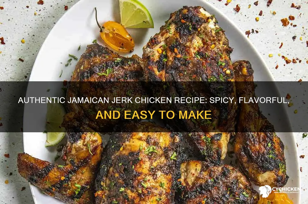 what is the recipe for jamaican jerk chicken