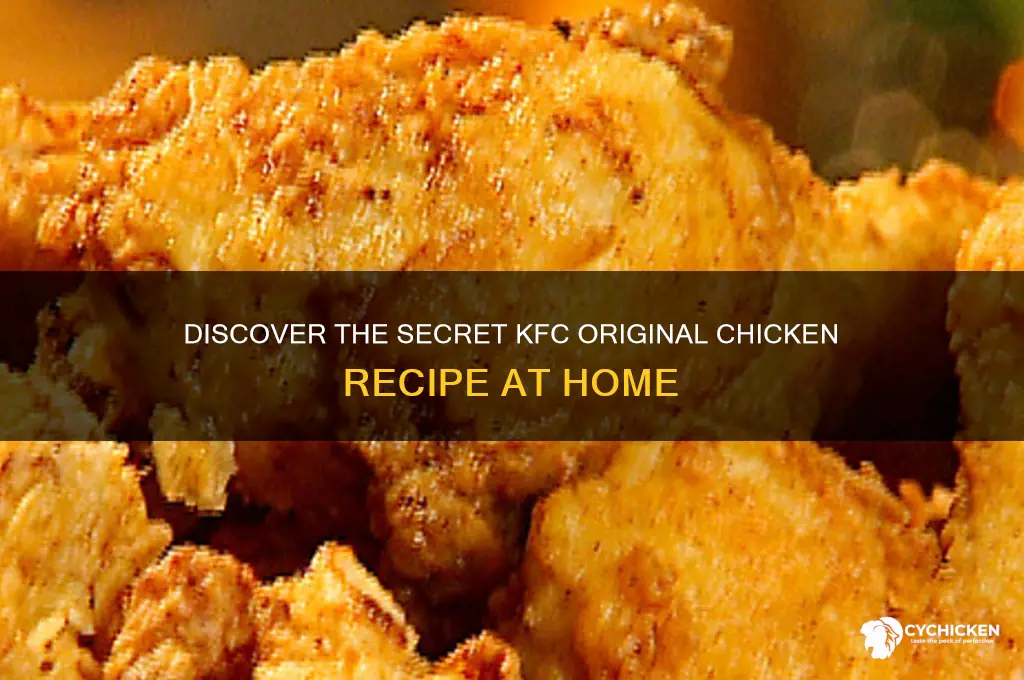 what is the recipe for kfc original chicken