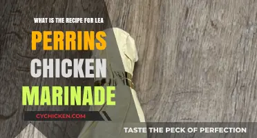 Lea & Perrins Chicken Marinade: The Secret Recipe