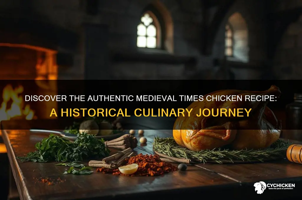 what is the recipe for medieval times chicken