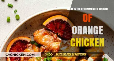 Perfect Portion Guide: How Much Orange Chicken Should You Enjoy?