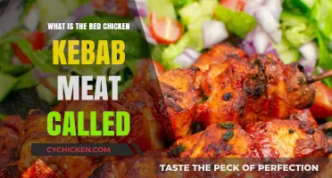 Unveiling the Mystery: What's the Red Chicken Kebab Meat Called?