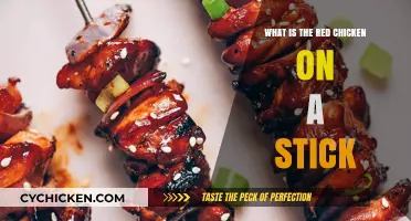 Exploring the Red Chicken on a Stick: A Tasty Street Food Delight