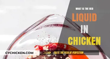 Unveiling the Mystery: What's the Red Liquid in Chicken?