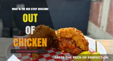 Why Does Chicken Leak Red Liquid?
