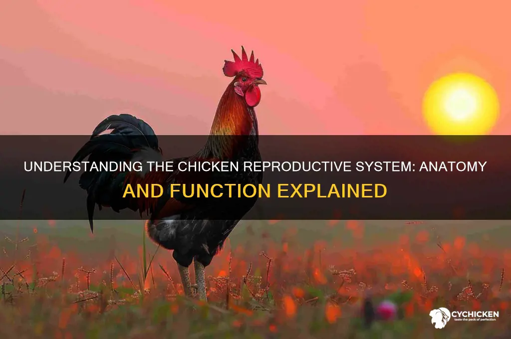 what is the reproductive system of a chicken