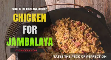 Best Chicken Size for Jambalaya: Chopping for Even Cooking