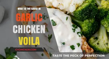Unveiling the Secret Sauce in Garlic Chicken Voila: A Flavorful Journey