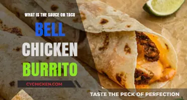 Unveiling Taco Bell's Chicken Burrito Sauce: A Flavorful Mystery Explored