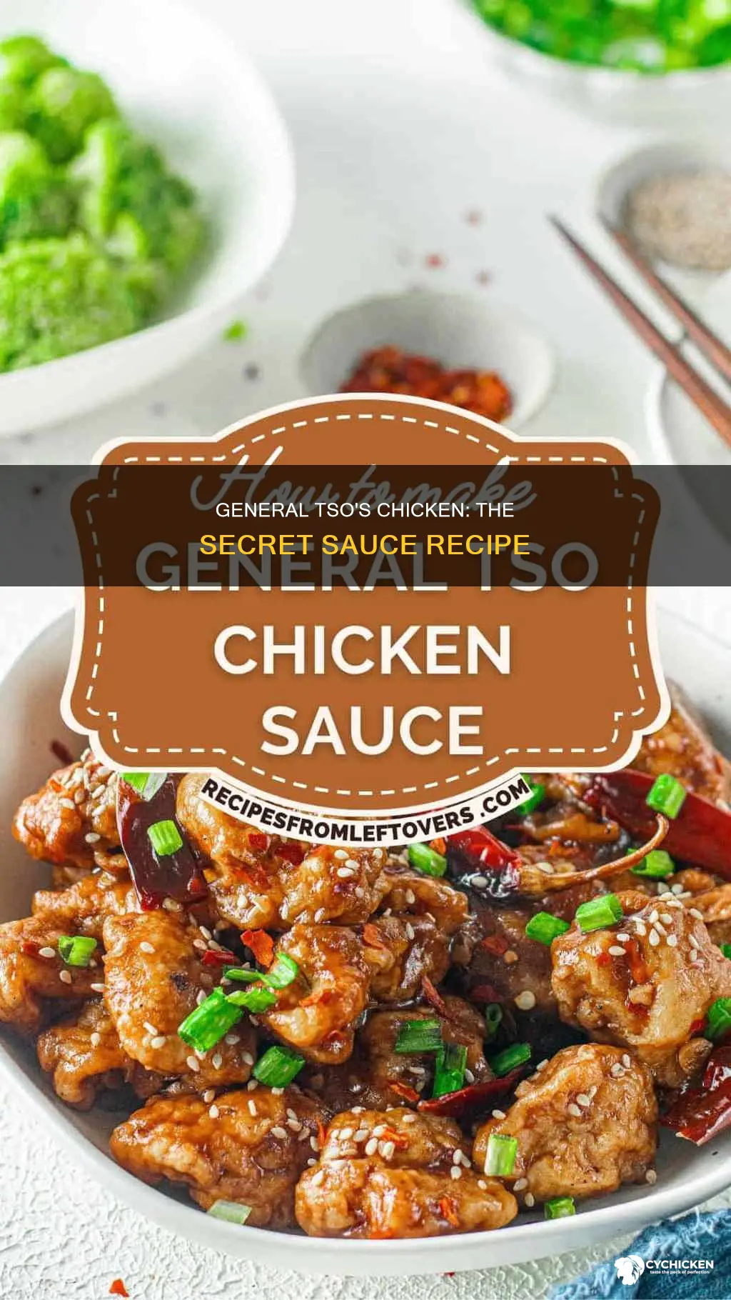 what is the sause general tsos chicken made from