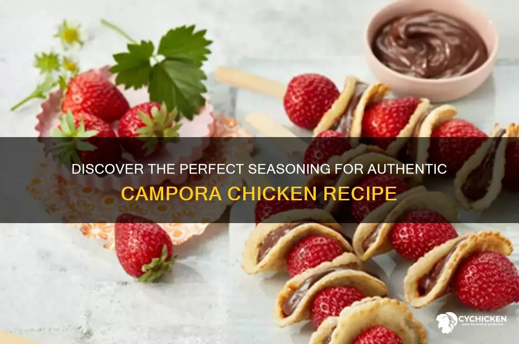 what is the seasoning for campora chicken