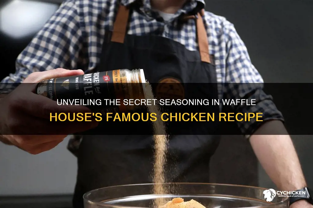 what is the seasoning in waffle house chicken
