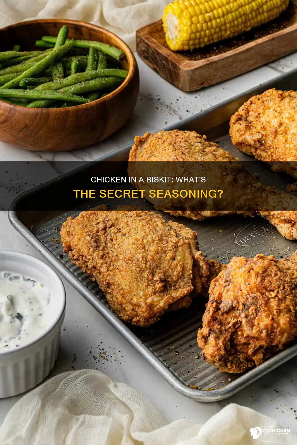 what is the seasoning on chicken in a biskit crackers