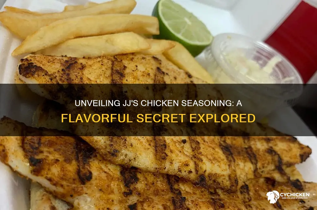 what is the seasoning on jj