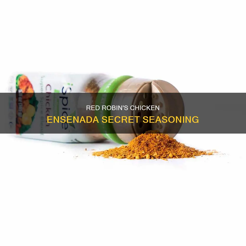 what is the seasoning on red robin chicken ensenada