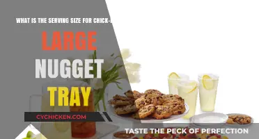 Chick-fil-A Large Nugget Tray: Perfect Serving Size Guide