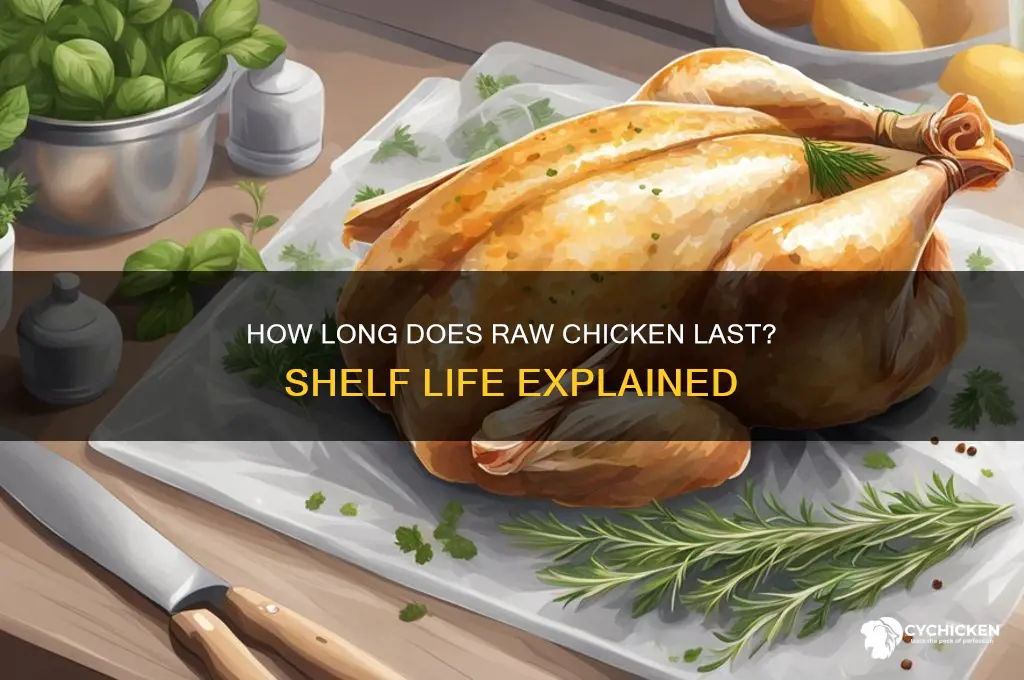 what is the shelf life of raw chicken