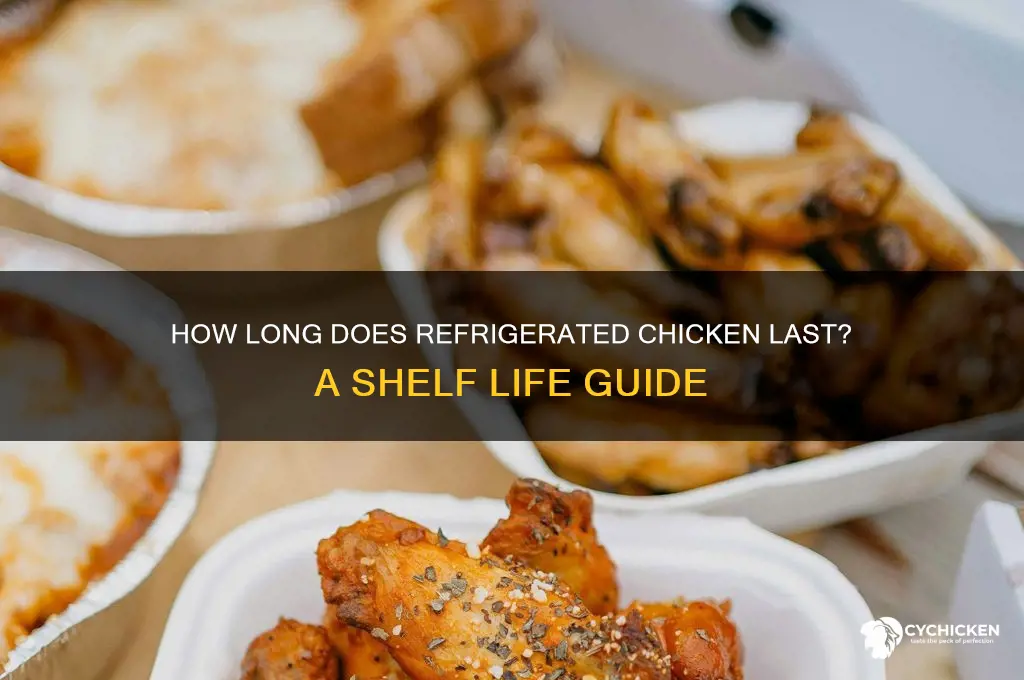 what is the shelf life of refrigerated chicken