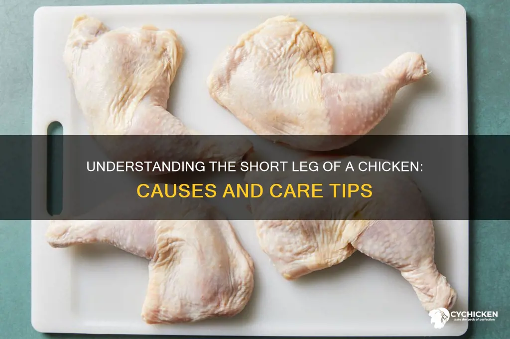 what is the short leg of a chicken
