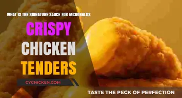 McDonald's Crispy Chicken Tenders: Unveiling the Secret Signature Sauce