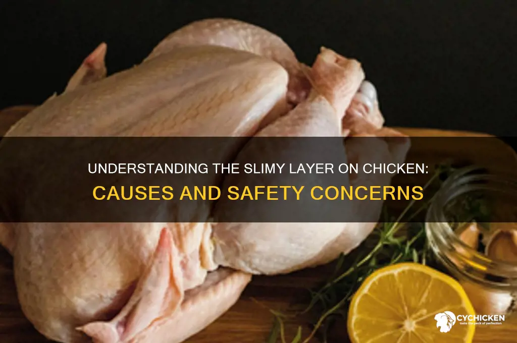 what is the slimy layer on chicken