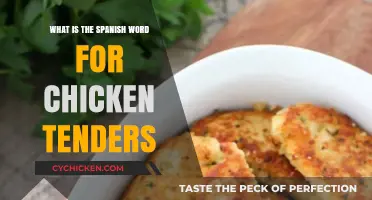 Discover the Spanish Word for Chicken Tenders: A Quick Guide