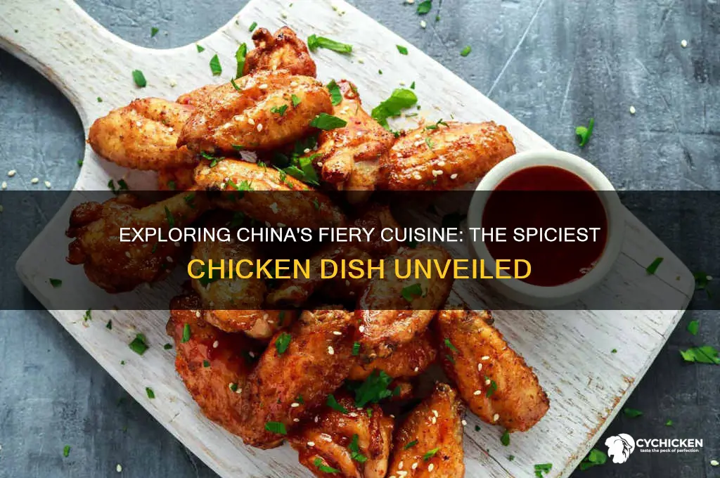 what is the spiciest chinese chicken dish