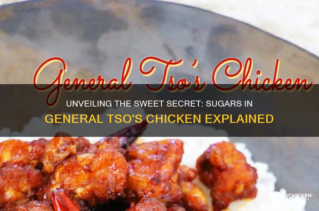what is the sugars of general tsos chicken