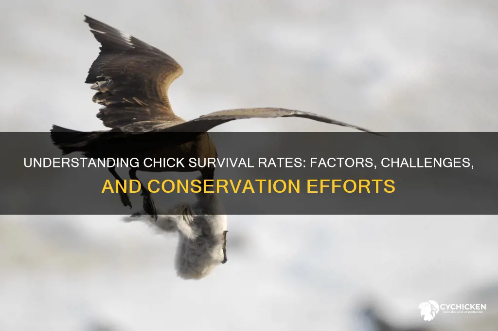 what is the survival rate of chicks