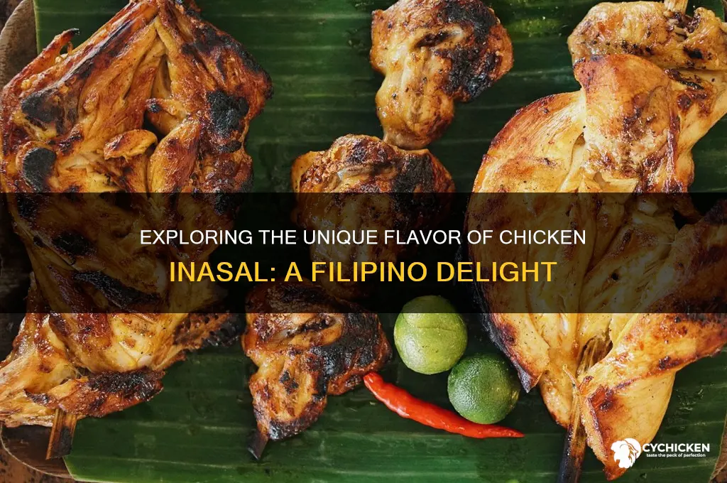 what is the taste of chicken inasal