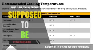 Chicken Temperature Safety: Cooking Temps Explained