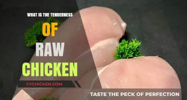 Understanding the Texture and Tenderness of Raw Chicken: A Guide