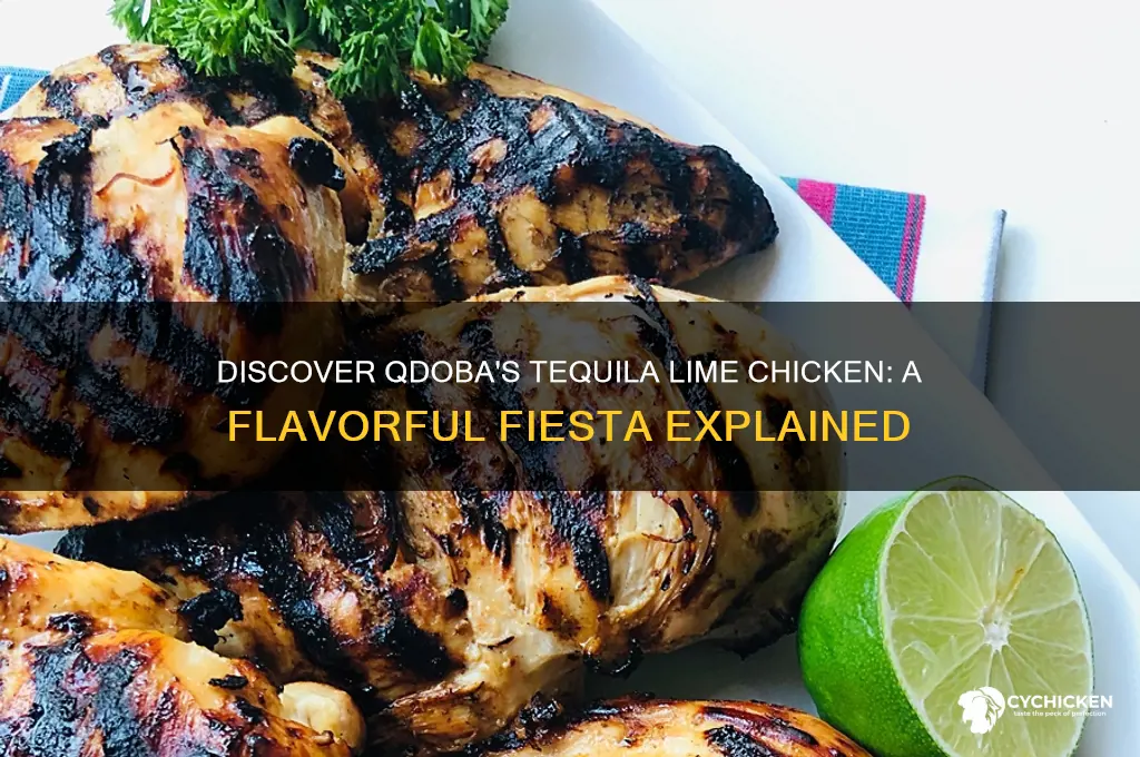 what is the tequila lime chicken from qdoba