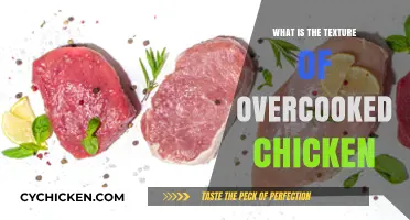 Overcooked Chicken Texture: Dry, Chewy, and Unappetizing - What to Avoid