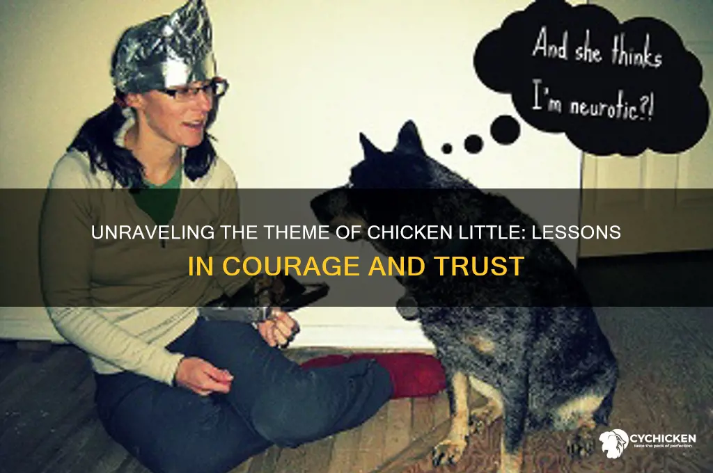 what is the theme of chicken little