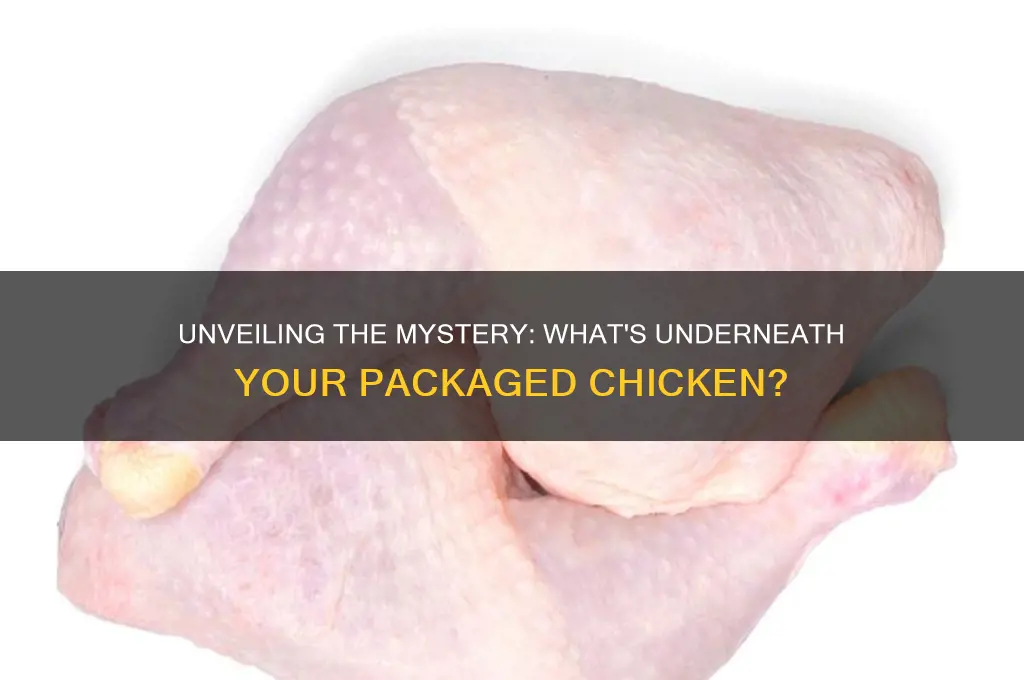 what is the thing under chicken in package