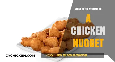 Exploring the Surprising Volume of a Chicken Nugget: A Tasty Analysis