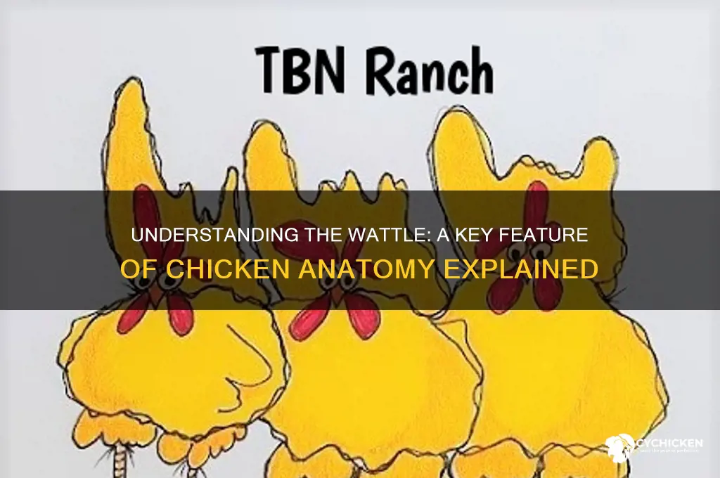what is the wattle of a chicken