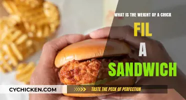 Unveiling the Surprising Weight of a Chick-fil-A Sandwich